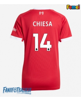 Liverpool Federico Chiesa #14 Tricou Fotbal Replică 2025-26 Femei Acasa